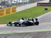 GP ITALIA, 09.09.2012- Gara, Bruno Senna (BRA) Williams F1 Team FW34 e Nico Rosberg (GER) Mercedes AMG F1 W03 