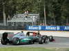 GP ITALIA, 09.09.2012- Gara, Nico Rosberg (GER) Mercedes AMG F1 W03 e Kimi Raikkonen (FIN) Lotus F1 Team E20 