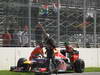 GP ITALIA, 09.09.2012- Gara, Sebastian Vettel (GER) Red Bull Racing RB8 retires from the race 