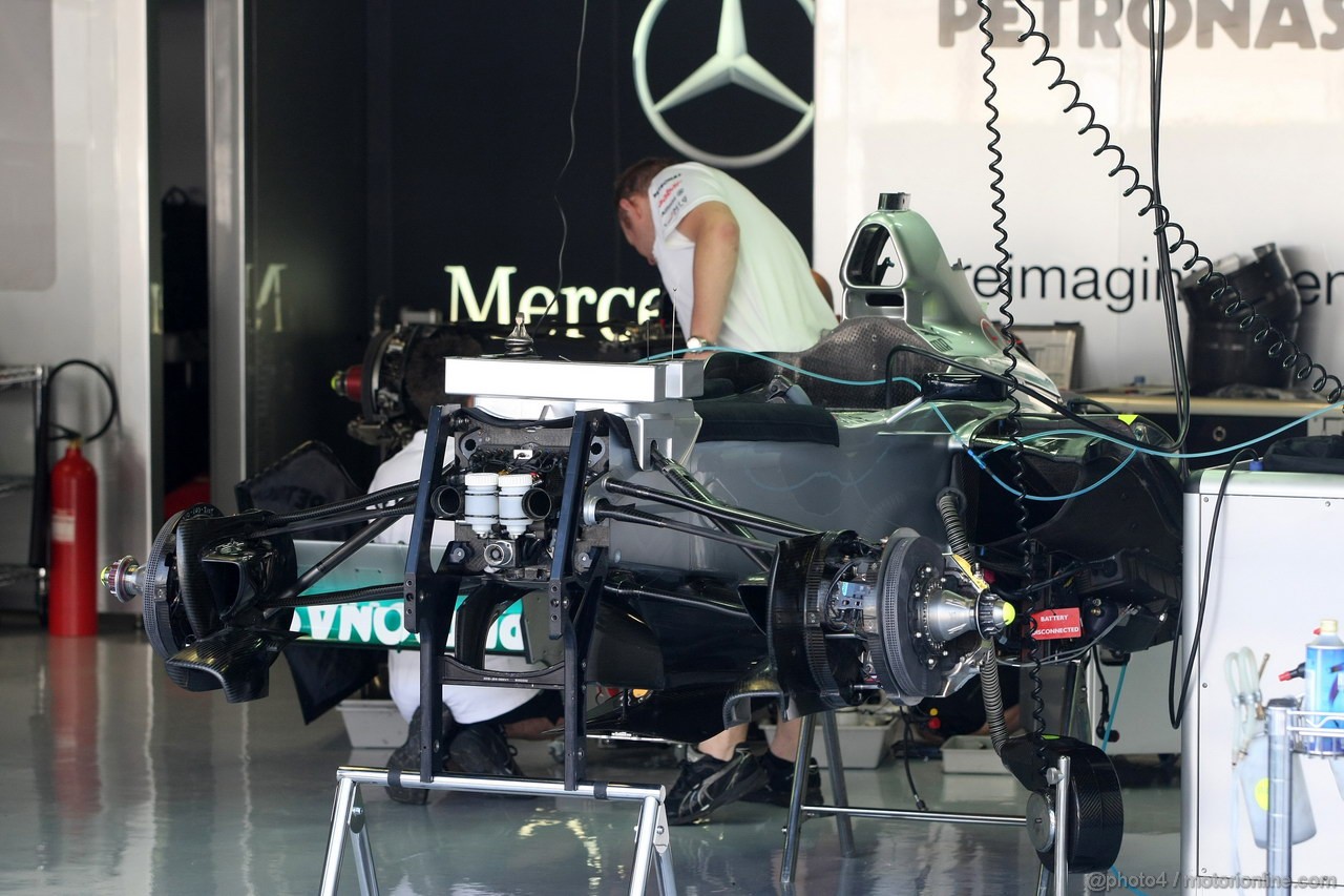 GP ITALIA, 06.09.2012- Mercedes AMG F1 W03 