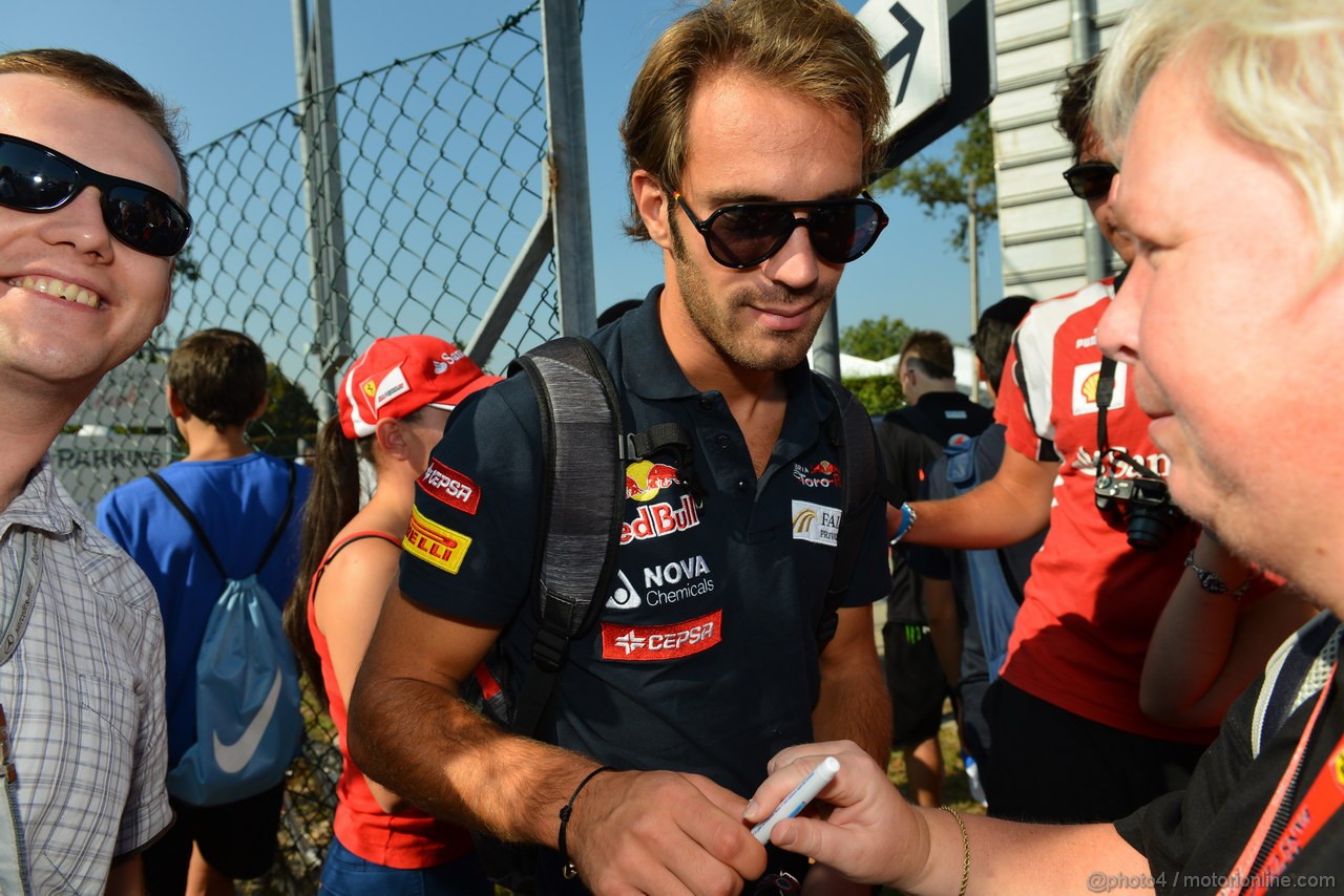GP ITALIA, 06.09.2012- Jean-Eric Vergne (FRA) Scuderia Toro Rosso STR7 