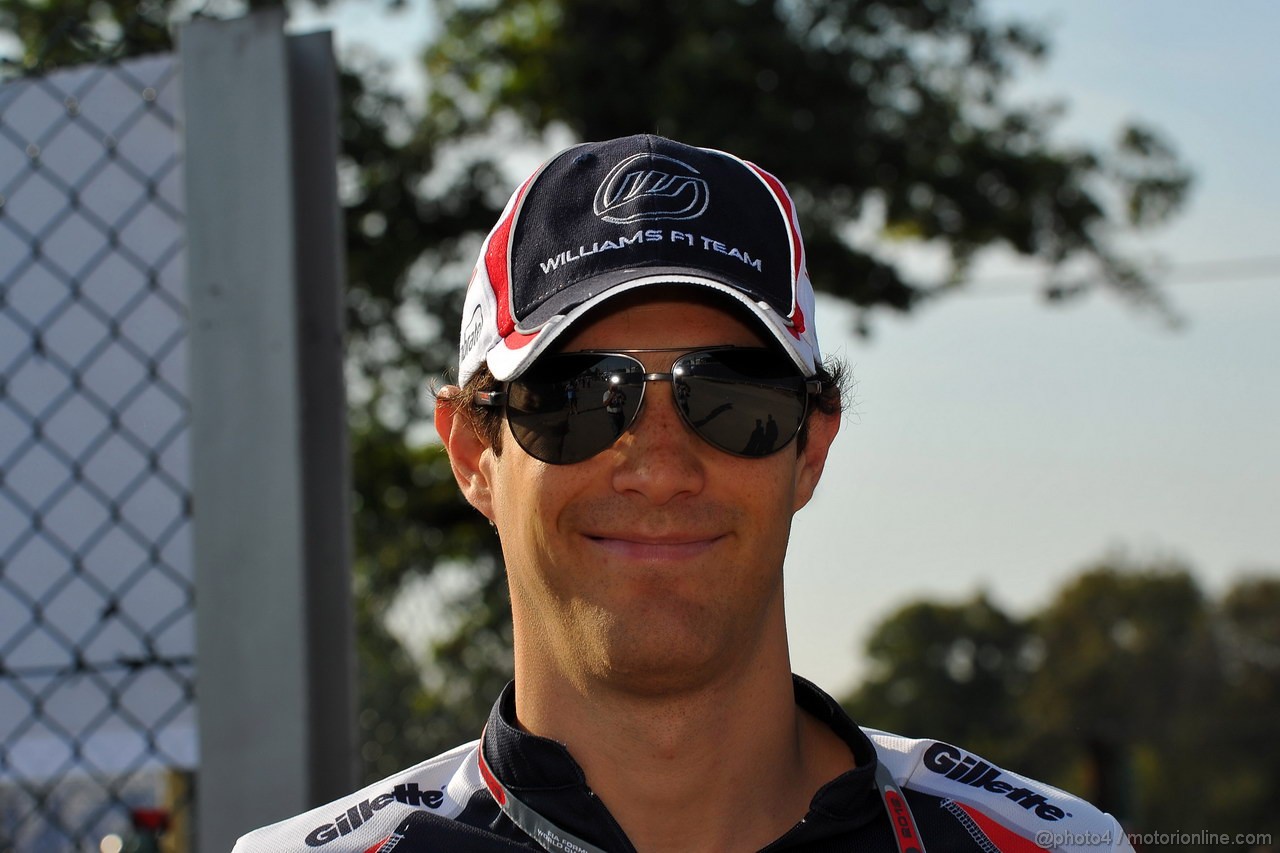 GP ITALIA, 06.09.2012- Bruno Senna (BRA) Williams F1 Team FW34 