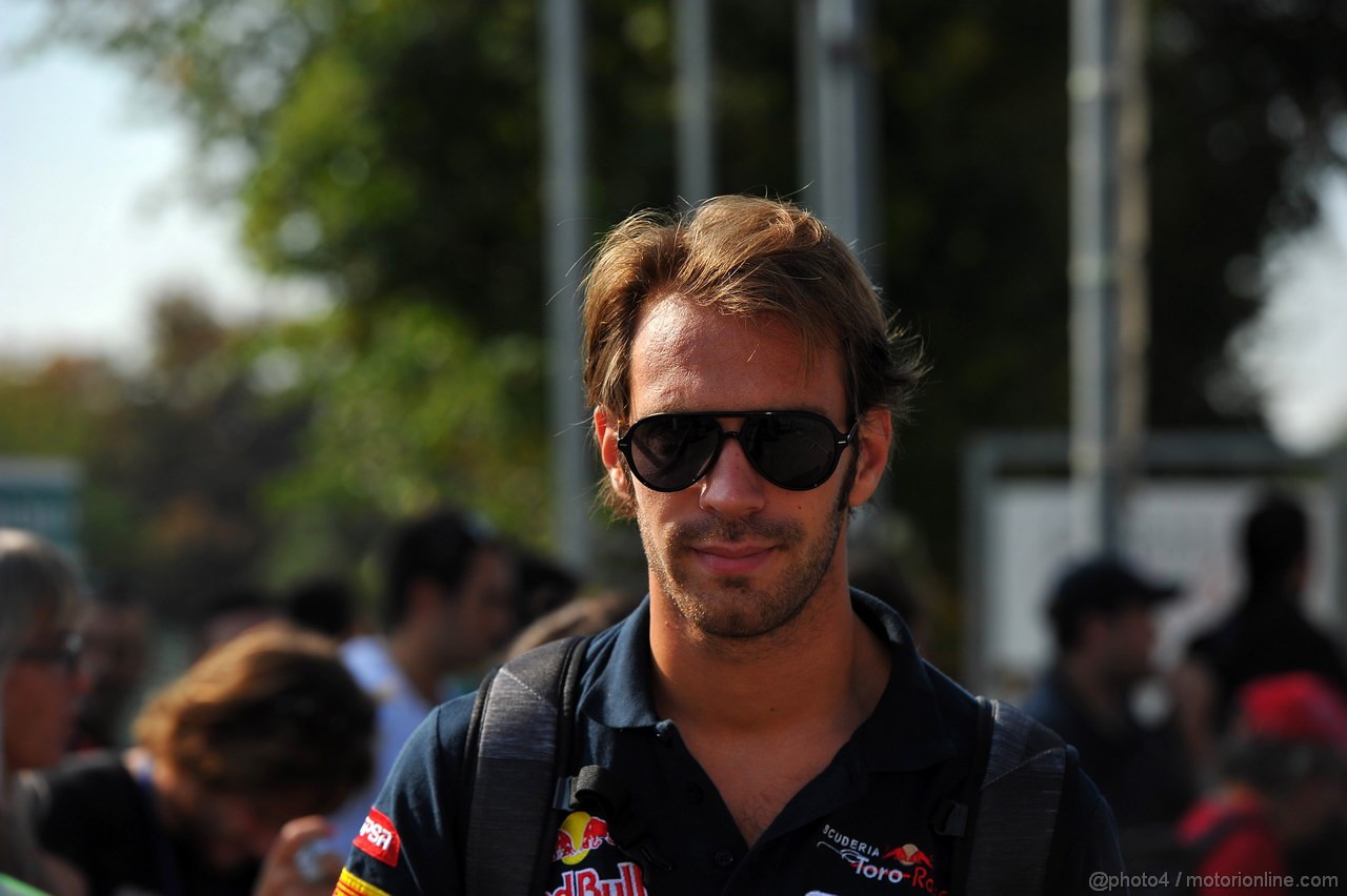 GP ITALIA, 06.09.2012- Jean-Eric Vergne (FRA) Scuderia Toro Rosso STR7 