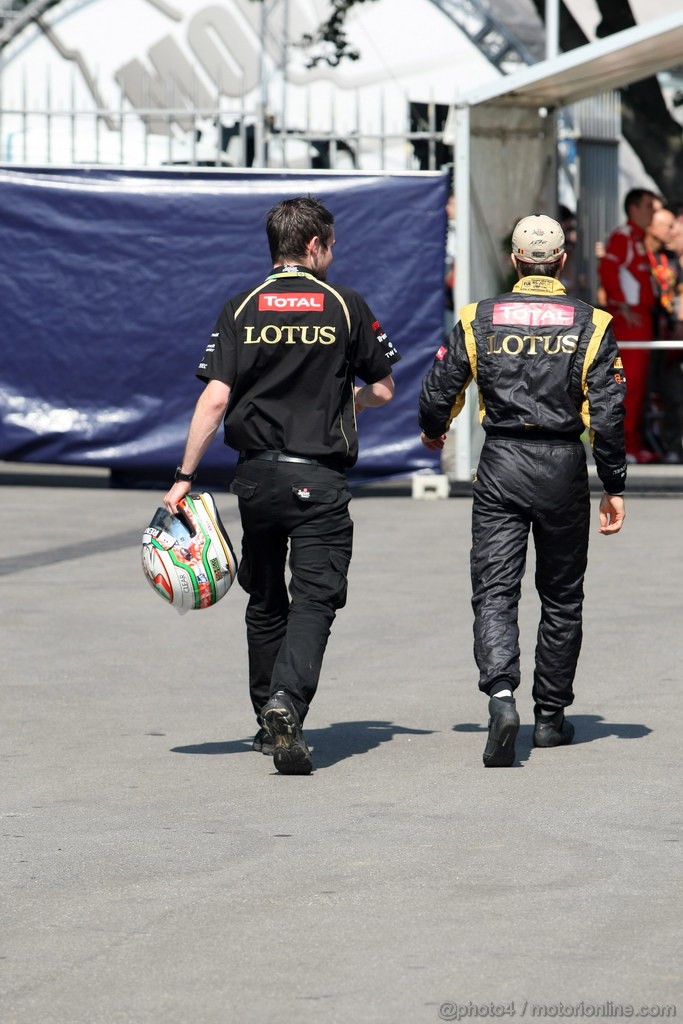 GP ITALIA, 06.09.2012- Jerome D'Ambrosio (BEL), Lotus F1 Team E20