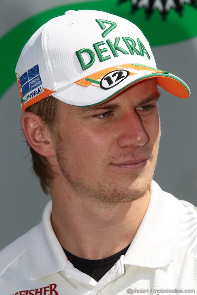 GP ITALIA, 06.09.2012- Nico Hulkenberg (GER) Sahara Force India F1 Team VJM05