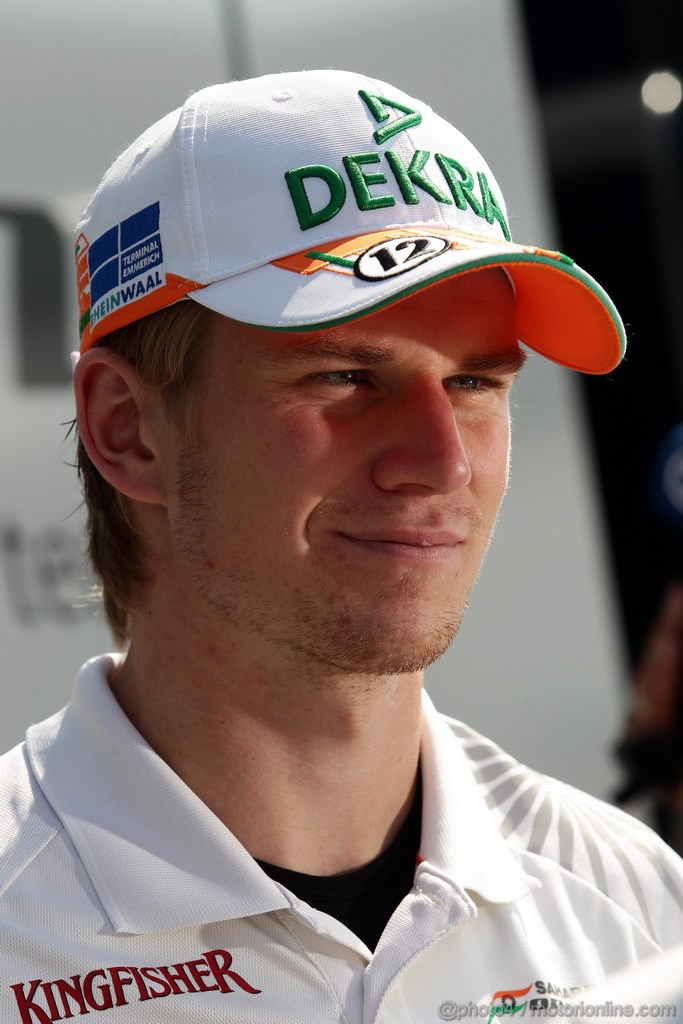 GP ITALIA, 06.09.2012- Nico Hulkenberg (GER) Sahara Force India F1 Team VJM05 