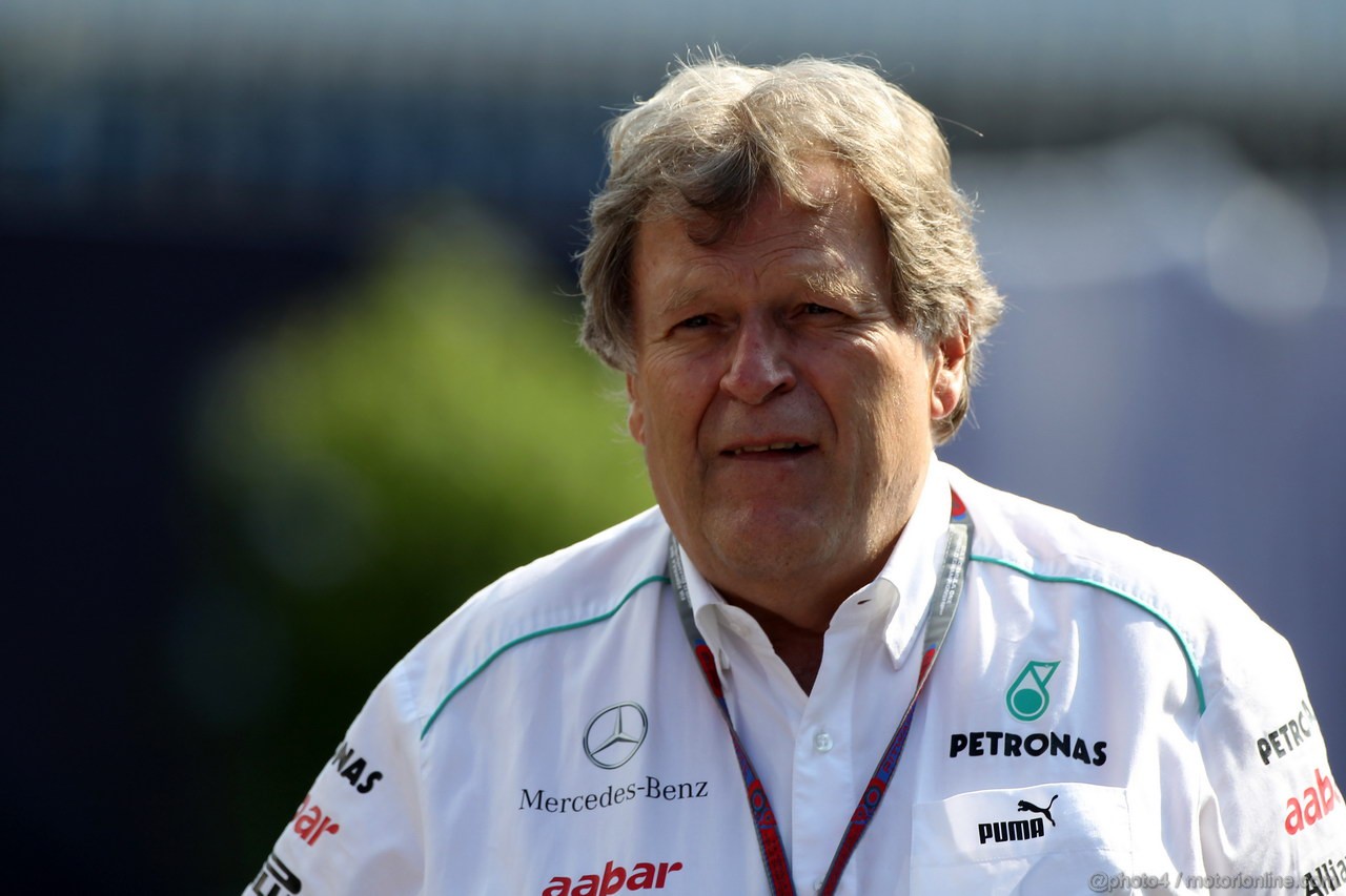 GP ITALIA, 06.09.2012- Norbert Haug (GER), Mercedes Motorsport chief  