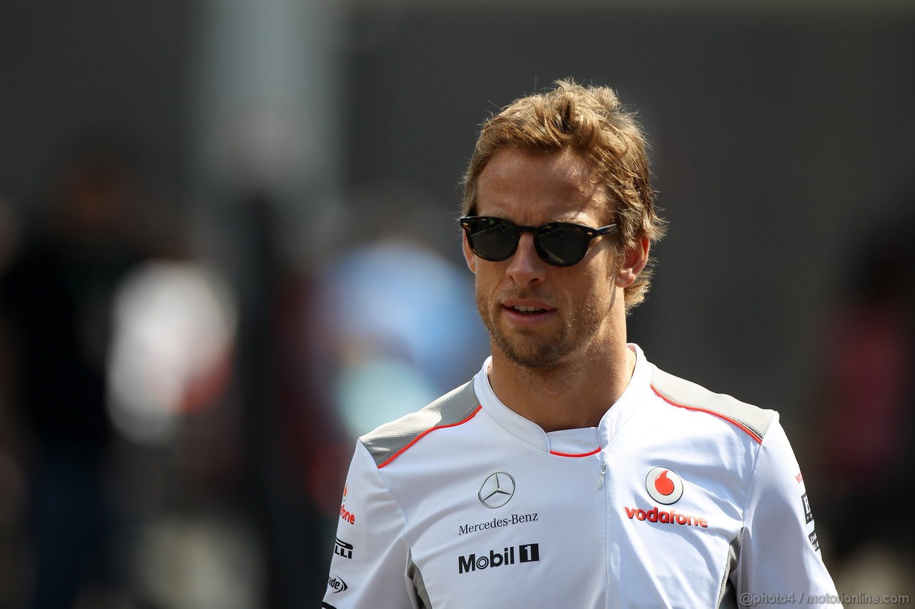 GP ITALIA, 06.09.2012- Jenson Button (GBR) McLaren Mercedes MP4-27 