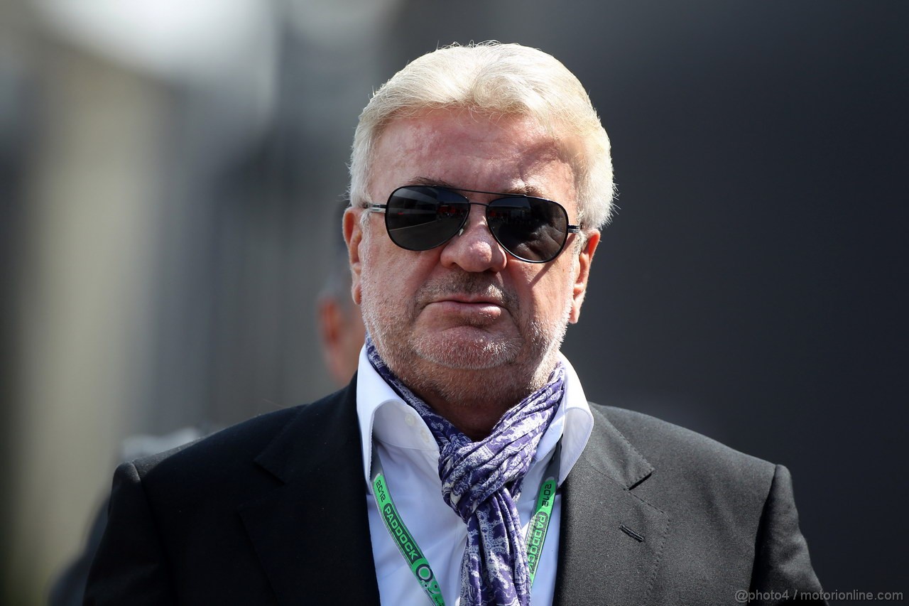GP ITALIA, 06.09.2012- Willi Weber (GERr), Driver Manager 