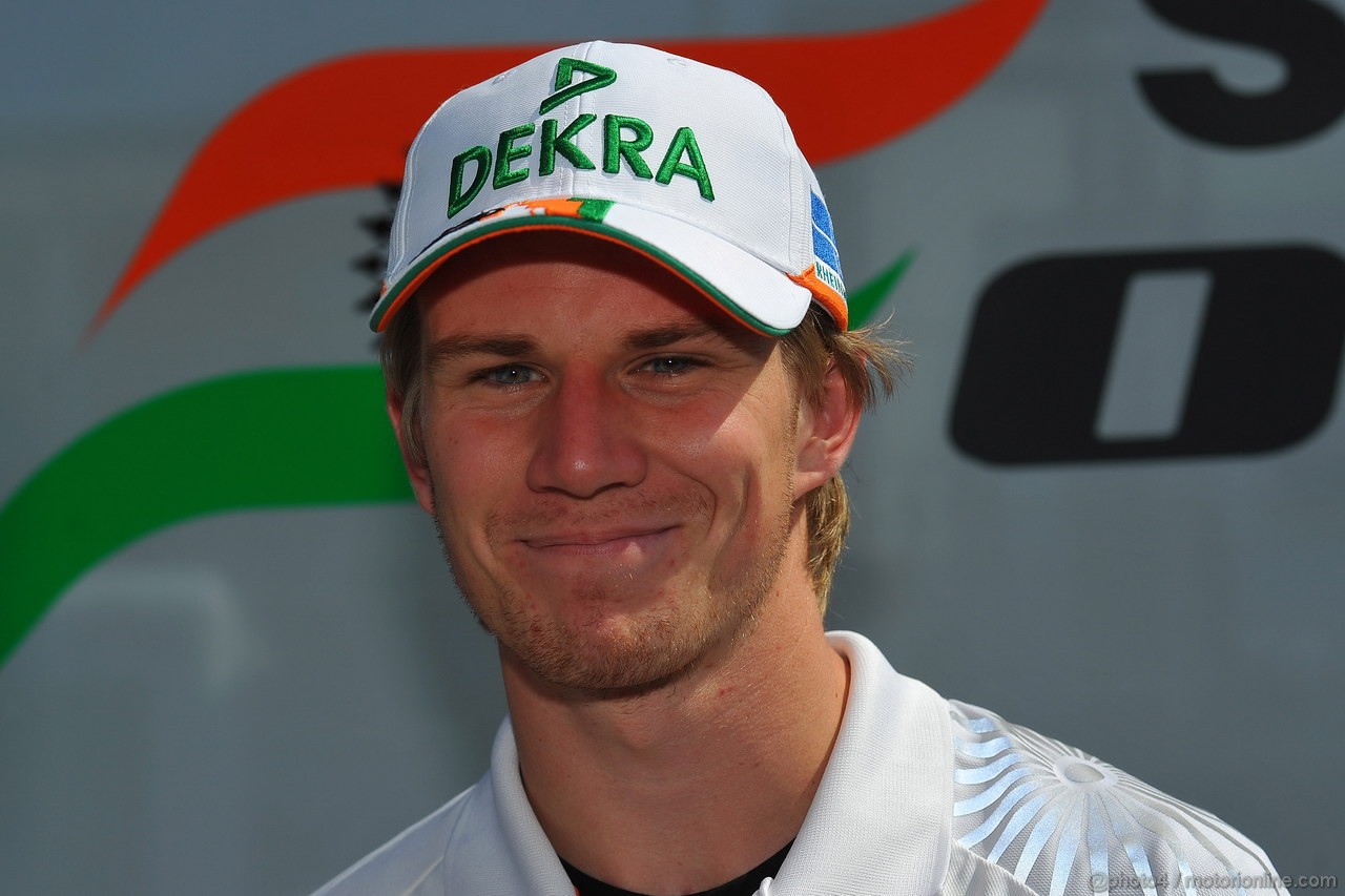 GP ITALIA, 06.09.2012- Nico Hulkenberg (GER) Sahara Force India F1 Team VJM05 