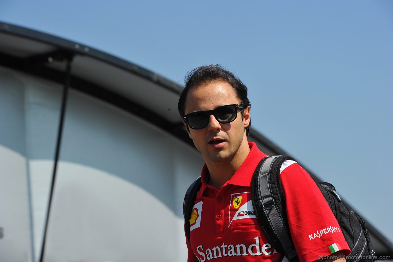 GP ITALIA, 06.09.2012- Felipe Massa (BRA) Ferrari F2012 