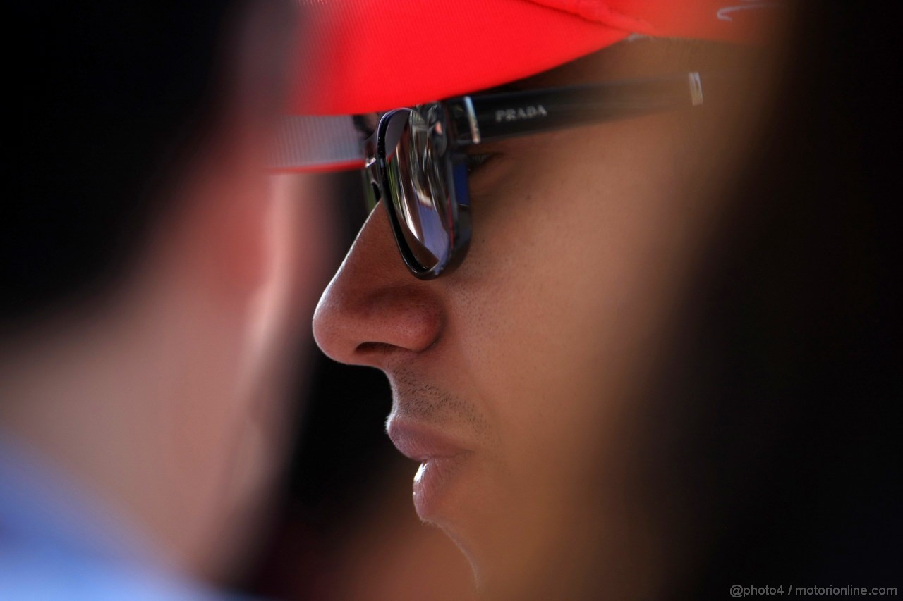 GP ITALIA, 06.09.2012- Lewis Hamilton (GBR) McLaren Mercedes MP4-27 