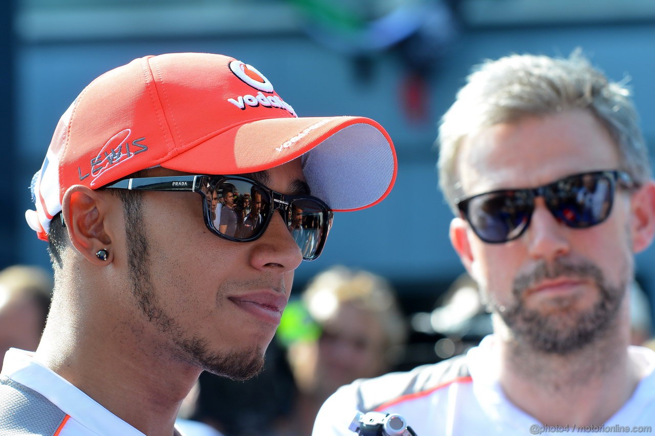 GP ITALIA, 06.09.2012- Lewis Hamilton (GBR) McLaren Mercedes MP4-27 