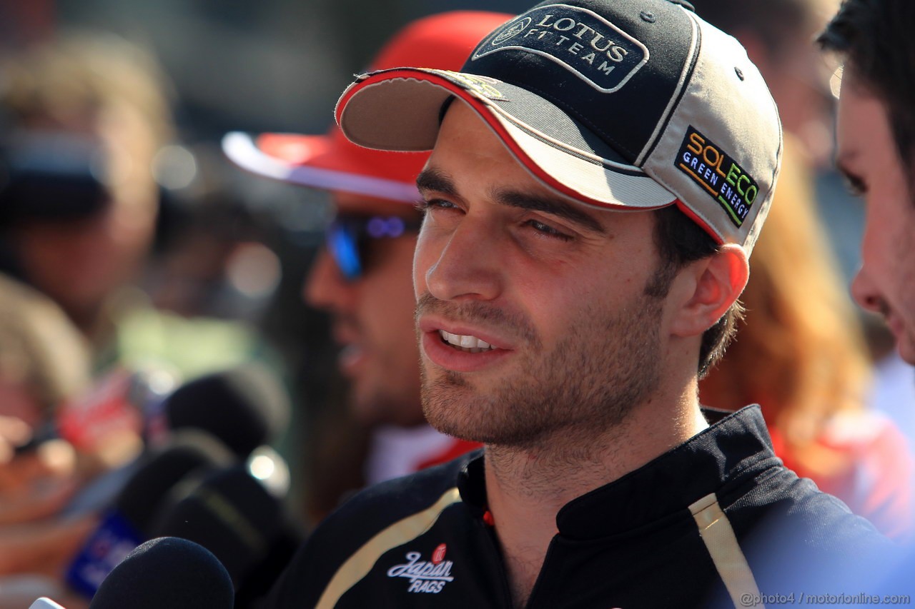 GP ITALIA, 06.09.2012- Jerome D'Ambrosio (BEL), Lotus F1 Team E20