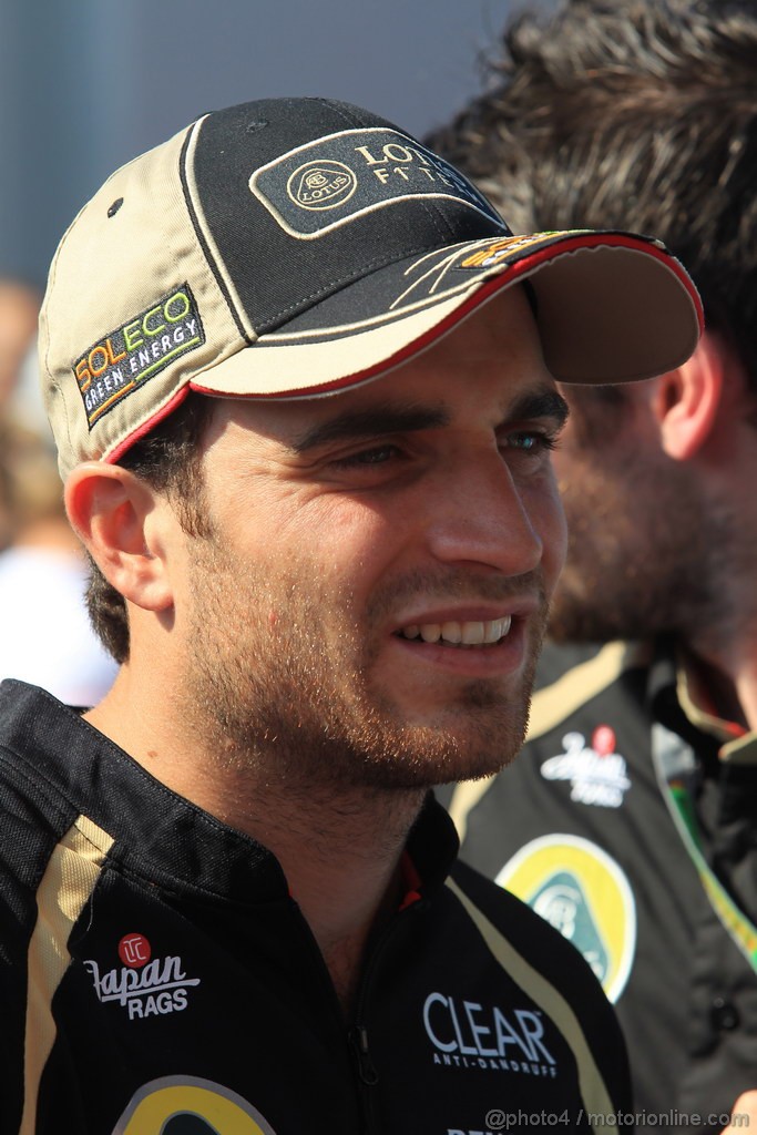 GP ITALIA, 06.09.2012- Jerome D'Ambrosio (BEL), Lotus F1 Team E20 