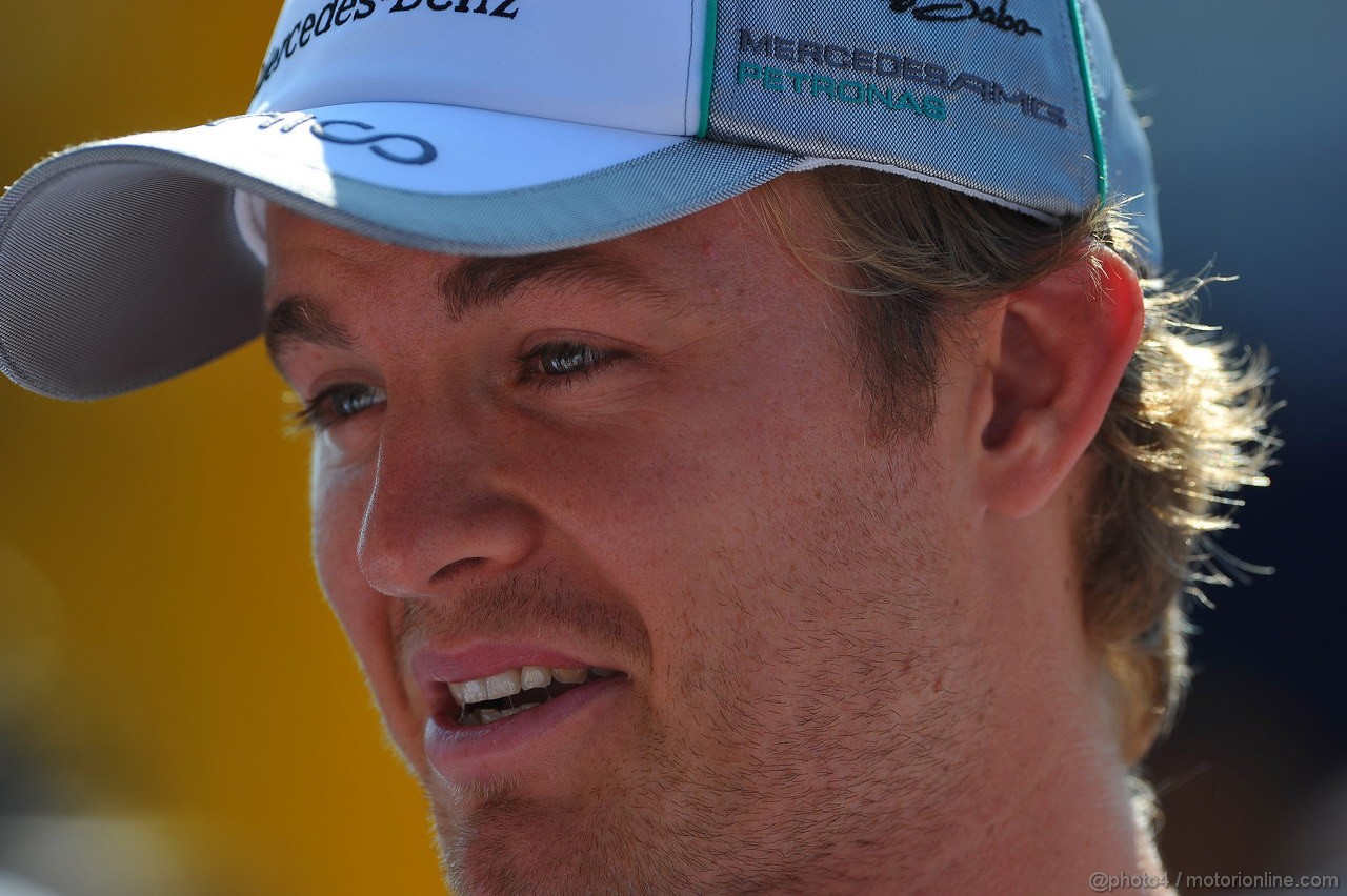 GP ITALIA, 06.09.2012- Nico Rosberg (GER) Mercedes AMG F1 W03 
