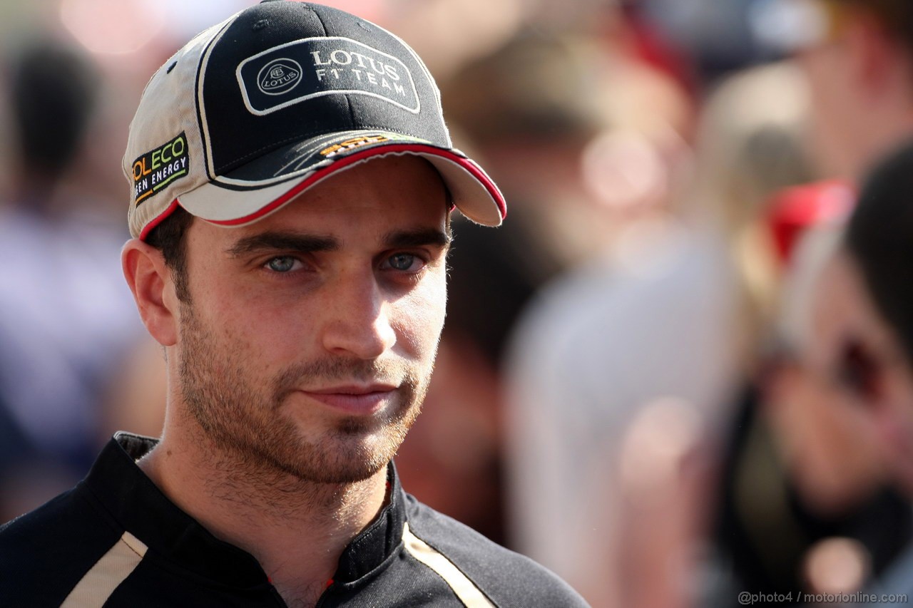 GP ITALIA, 06.09.2012- Jerome D'Ambrosio (BEL), Lotus F1 Team E20 