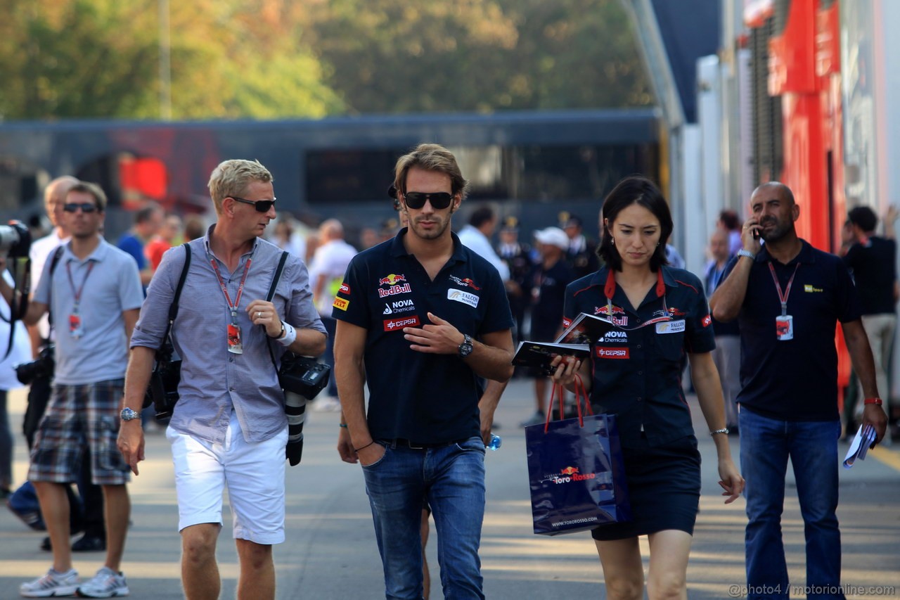 GP ITALIA, 06.09.2012- Jean-Eric Vergne (FRA) Scuderia Toro Rosso STR7 
