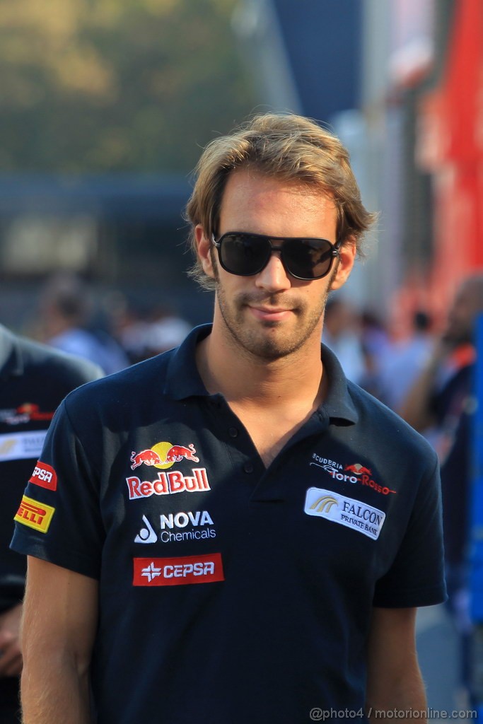 GP ITALIA, 06.09.2012- Jean-Eric Vergne (FRA) Scuderia Toro Rosso STR7 