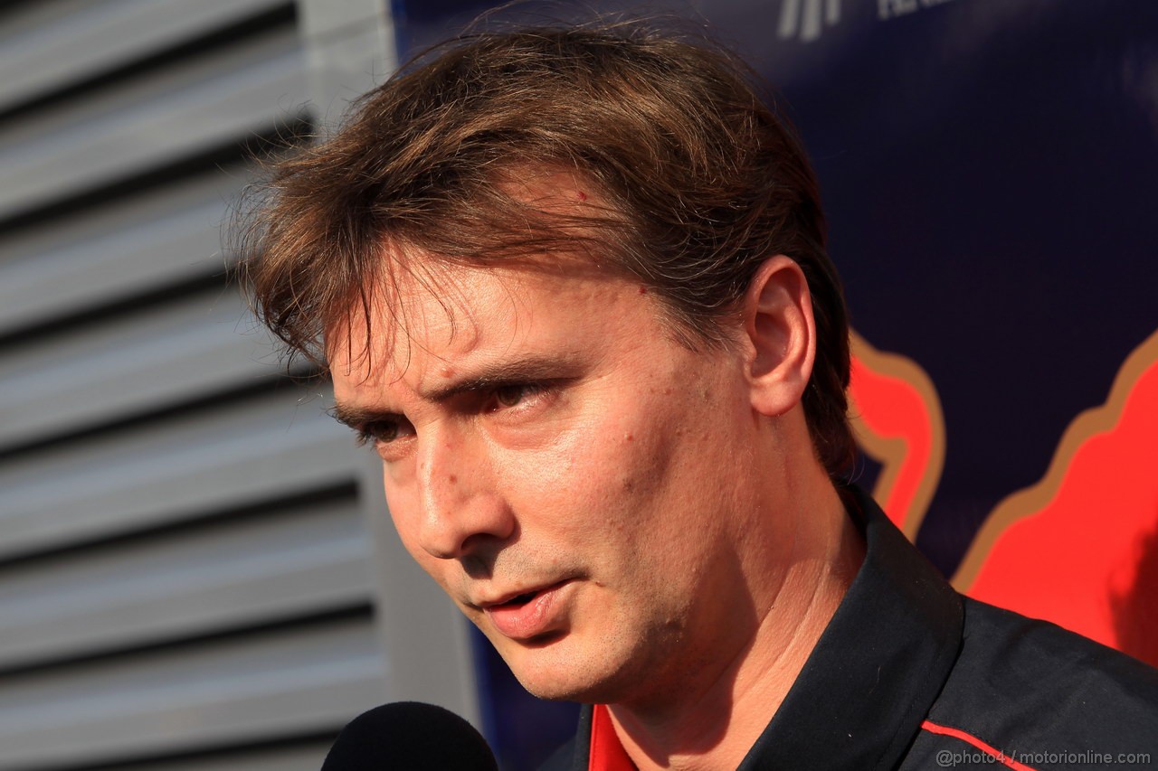 GP ITALIA, 06.09.2012- James Key (GBR) Technical Director Scuderia Toro Rosso 