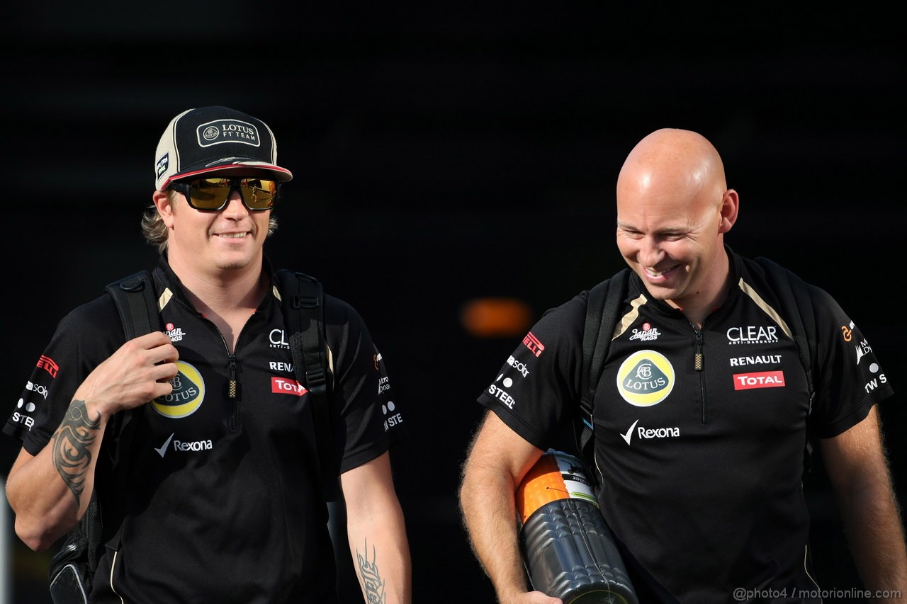 GP ITALIA, 06.09.2012- Autograph session, Kimi Raikkonen (FIN) Lotus F1 Team E20 