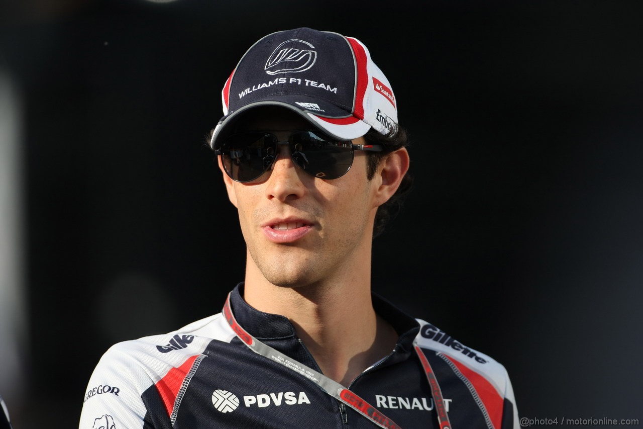 GP ITALIA, 06.09.2012- Autograph session, Bruno Senna (BRA) Williams F1 Team FW34 