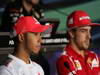 GP ITALIA, 06.09.2012- Conferenza Stampa, Lewis Hamilton (GBR) McLaren Mercedes MP4-27 e Fernando Alonso (ESP) Ferrari F2012 