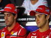 GP ITALIA, 06.09.2012- Conferenza Stampa, Felipe Massa (BRA) Ferrari F2012 