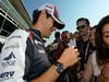 GP ITALIA, 06.09.2012- Autograph session, Bruno Senna (BRA) Williams F1 Team FW34 