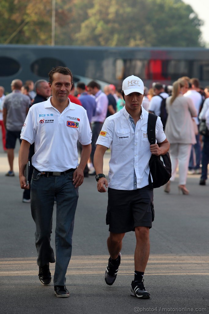 GP ITALIA, 08.09.2012- Kamui Kobayashi (JAP) Sauber F1 Team C31 