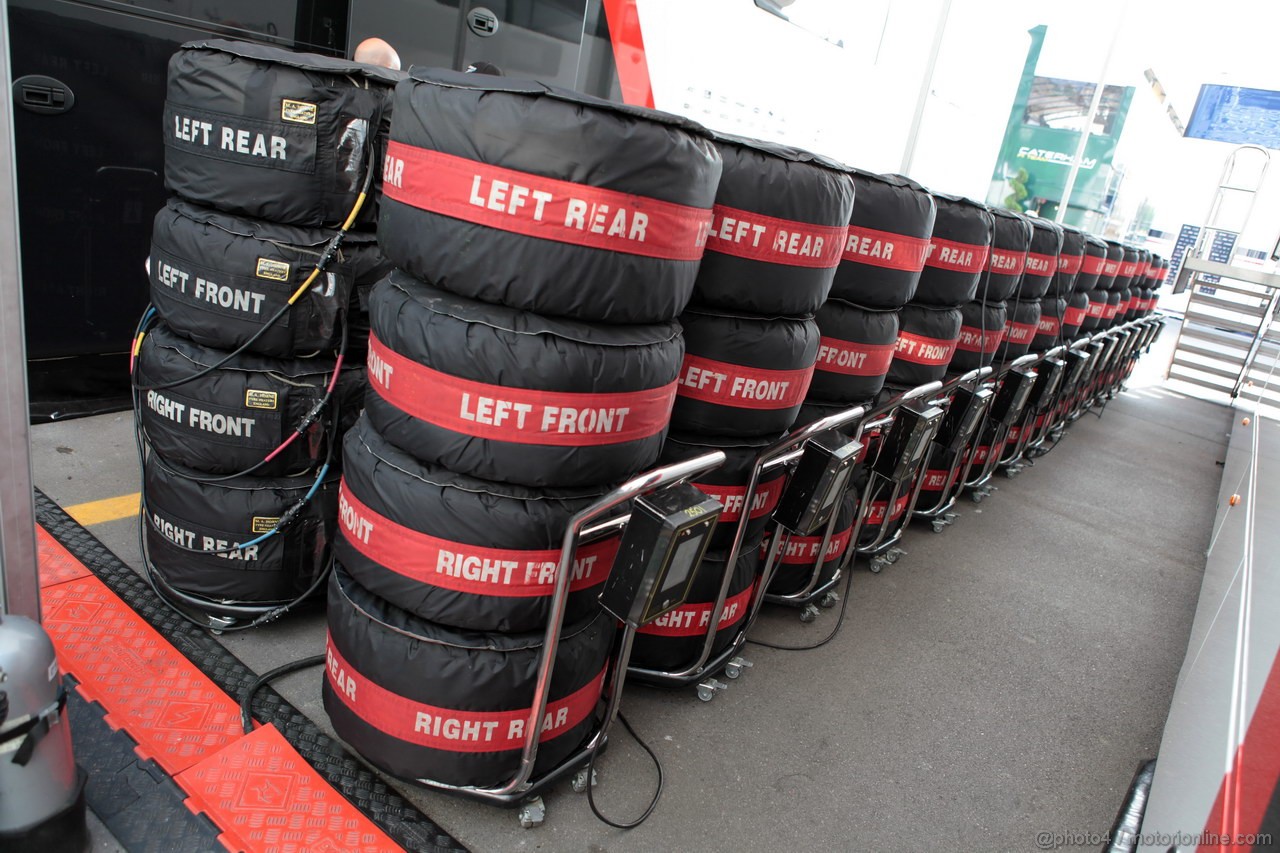 GP ITALIA, 08.09.2012- Pirelli Tyres 