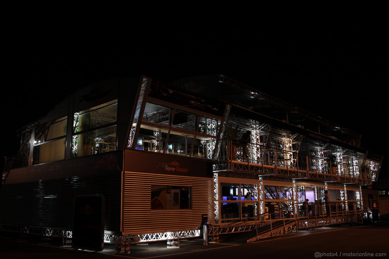 GP ITALIA, 07.09.2012- Hospitality Red Bull