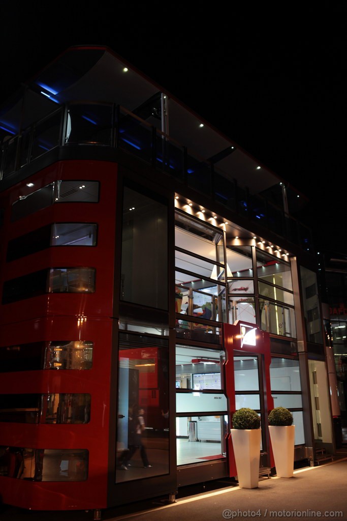 GP ITALIA, 07.09.2012- Hospitality Ferrari  