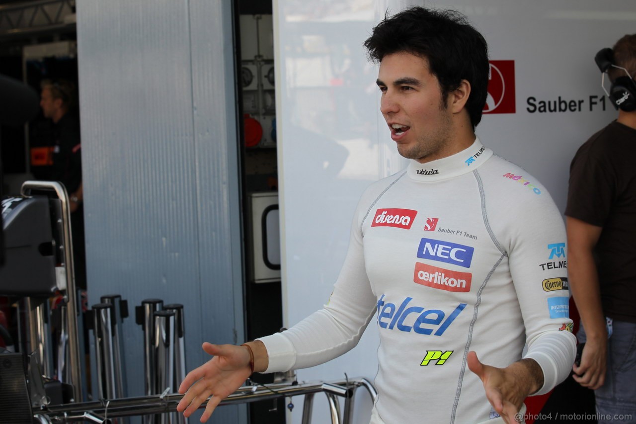 GP ITALIA, 08.09.2012- Prove Libere 3, Sergio Prez (MEX) Sauber F1 Team C31 