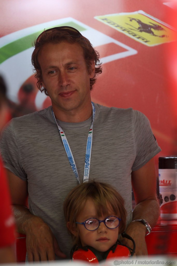 GP ITALIA, 08.09.2012- Prove Libere 3, Luca Badoer (ITA)