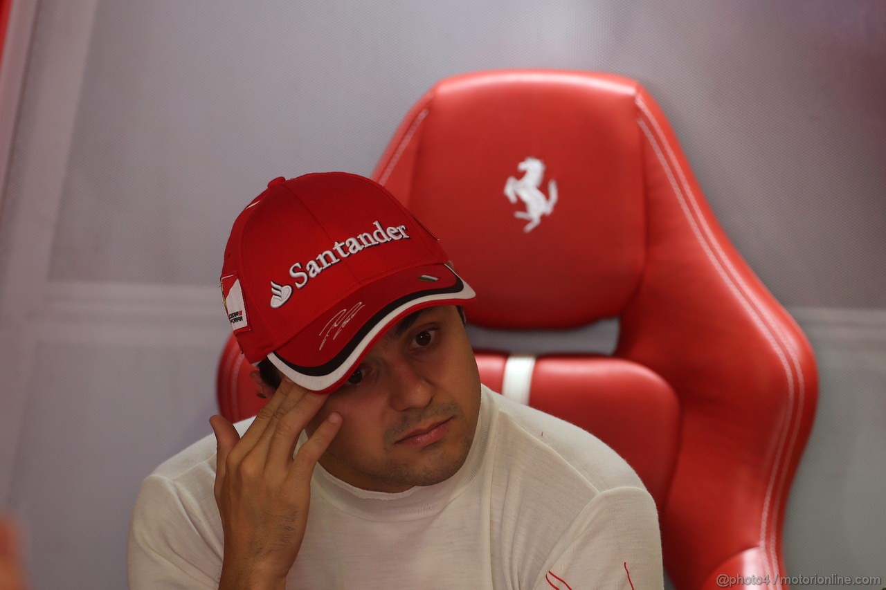 GP ITALIA, 08.09.2012- Prove Libere 3, Felipe Massa (BRA) Ferrari F2012 