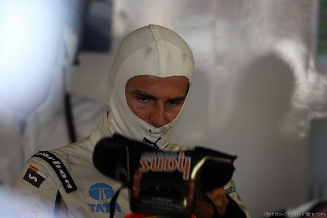 GP ITALIA, 08.09.2012- Prove Libere 3, Pedro de la Rosa (ESP) HRT Formula 1 Team F112