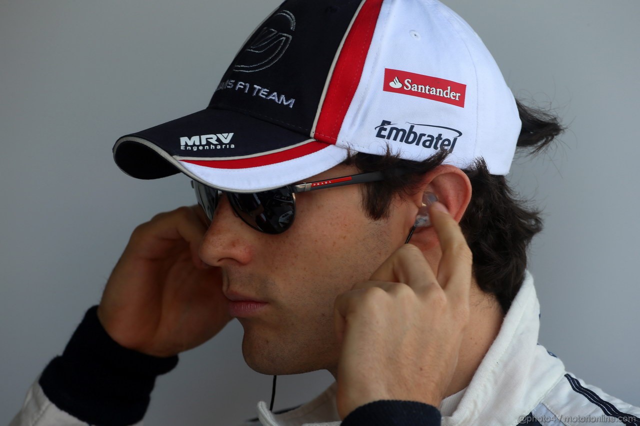 GP ITALIA, 08.09.2012- Prove Libere 3, Bruno Senna (BRA) Williams F1 Team FW34