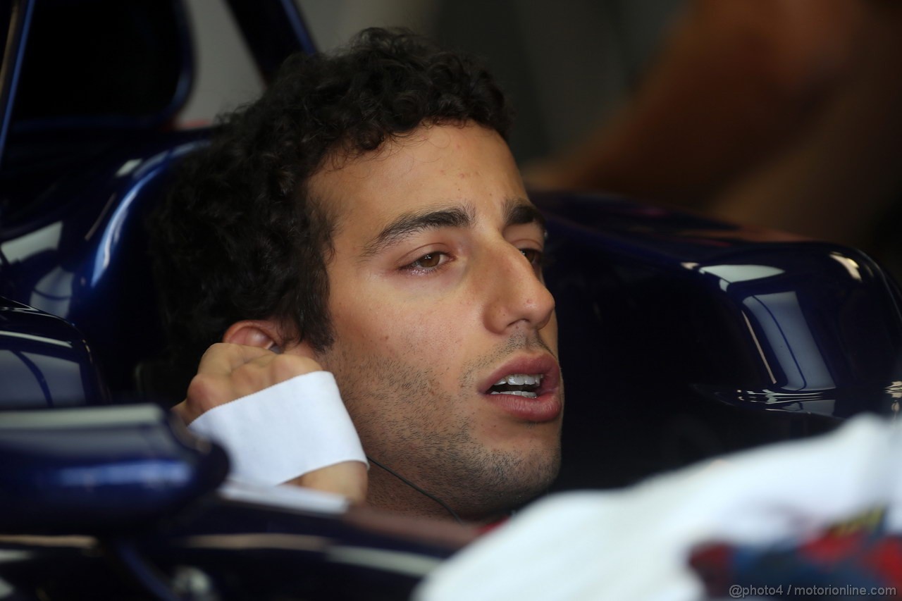 GP ITALIA, 08.09.2012- Prove Libere 3, Daniel Ricciardo (AUS) Scuderia Toro Rosso STR7 