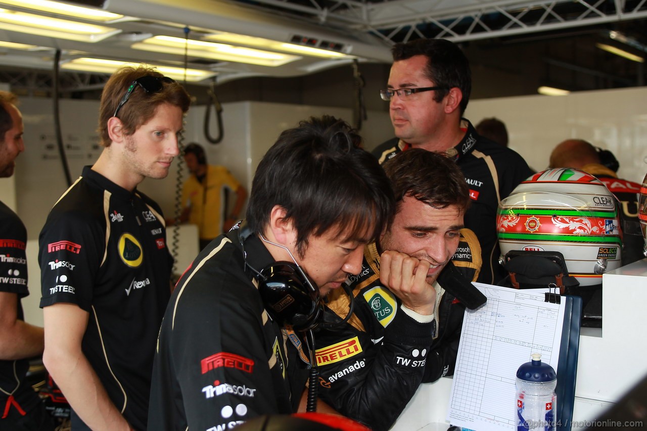GP ITALIA, 08.09.2012- Prove Libere 3, Jerome D'Ambrosio (BEL), Lotus F1 Team E20 