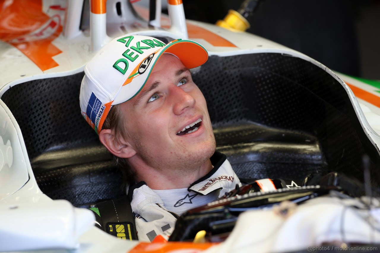 GP ITALIA, 08.09.2012- Prove Libere 3, Nico Hulkenberg (GER) Sahara Force India F1 Team VJM05