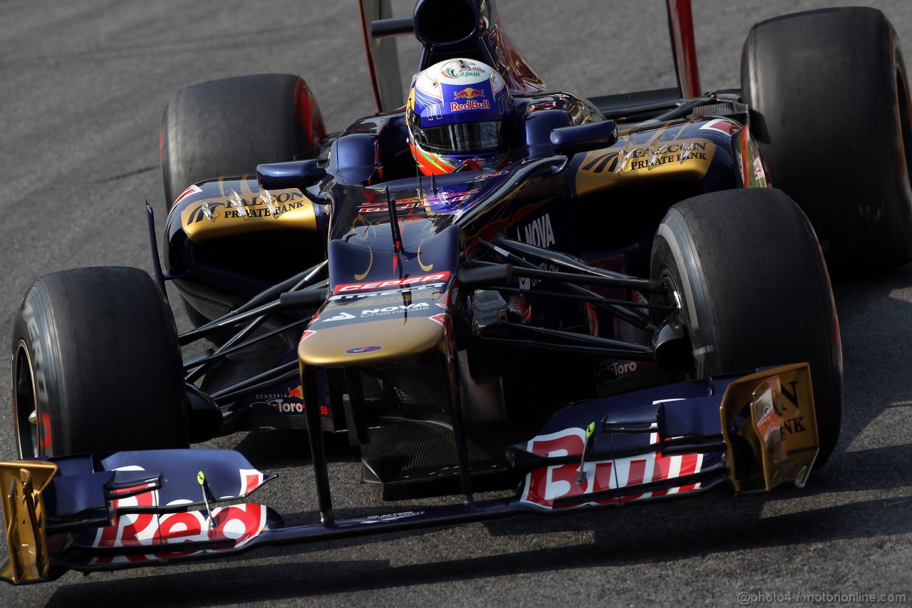 GP ITALIA, 08.09.2012- Prove Libere 3, Daniel Ricciardo (AUS) Scuderia Toro Rosso STR7 