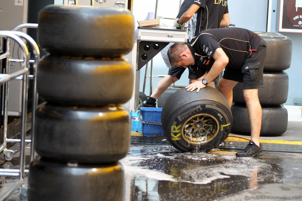 GP ITALIA, 08.09.2012- Prove Libere 3, Pirelli Tyres 