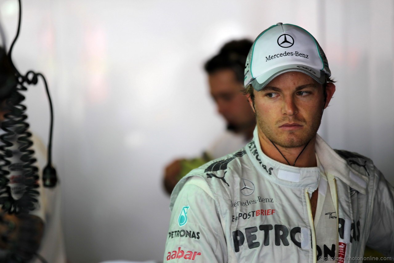 GP ITALIA, 08.09.2012- Prove Libere 3, Nico Rosberg (GER) Mercedes AMG F1 W03 