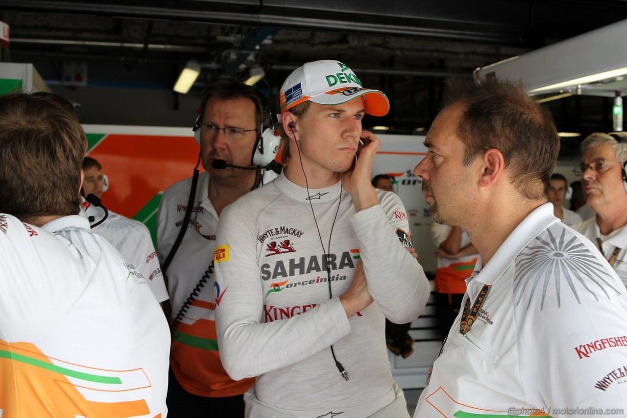 GP ITALIA, 08.09.2012- Qualifiche, Nico Hulkenberg (GER) Sahara Force India F1 Team VJM05 