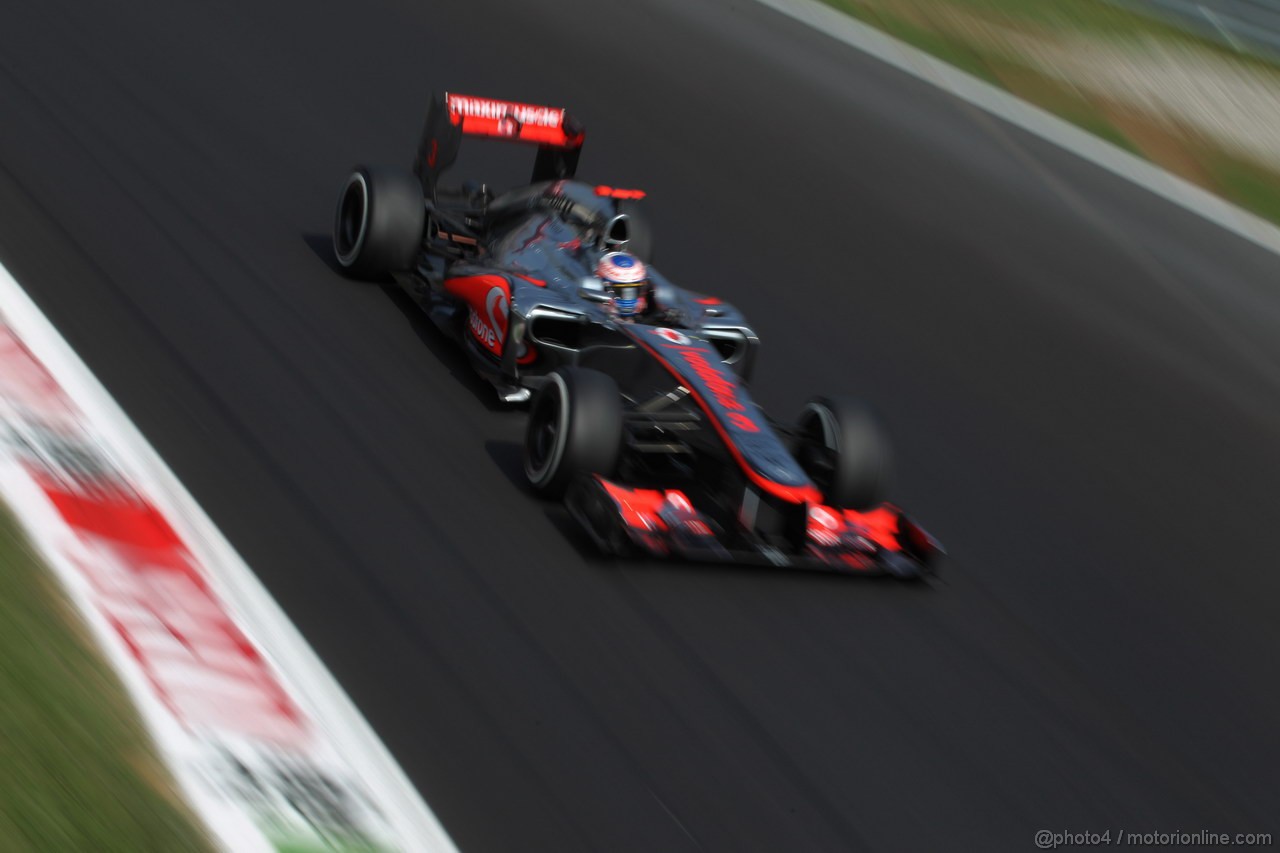 GP ITALIA, 08.09.2012- Qualifiche, Jenson Button (GBR) McLaren Mercedes MP4-27 