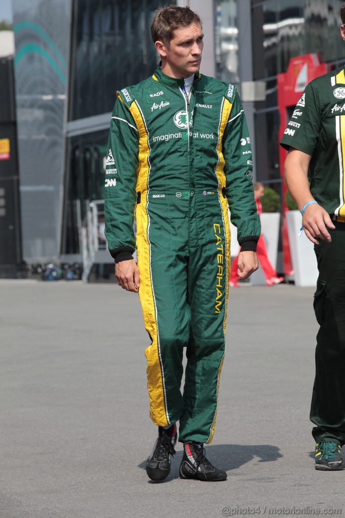 GP ITALIA, 08.09.2012- Qualifiche, Vitaly Petrov (RUS) Caterham F1 Team CT01 