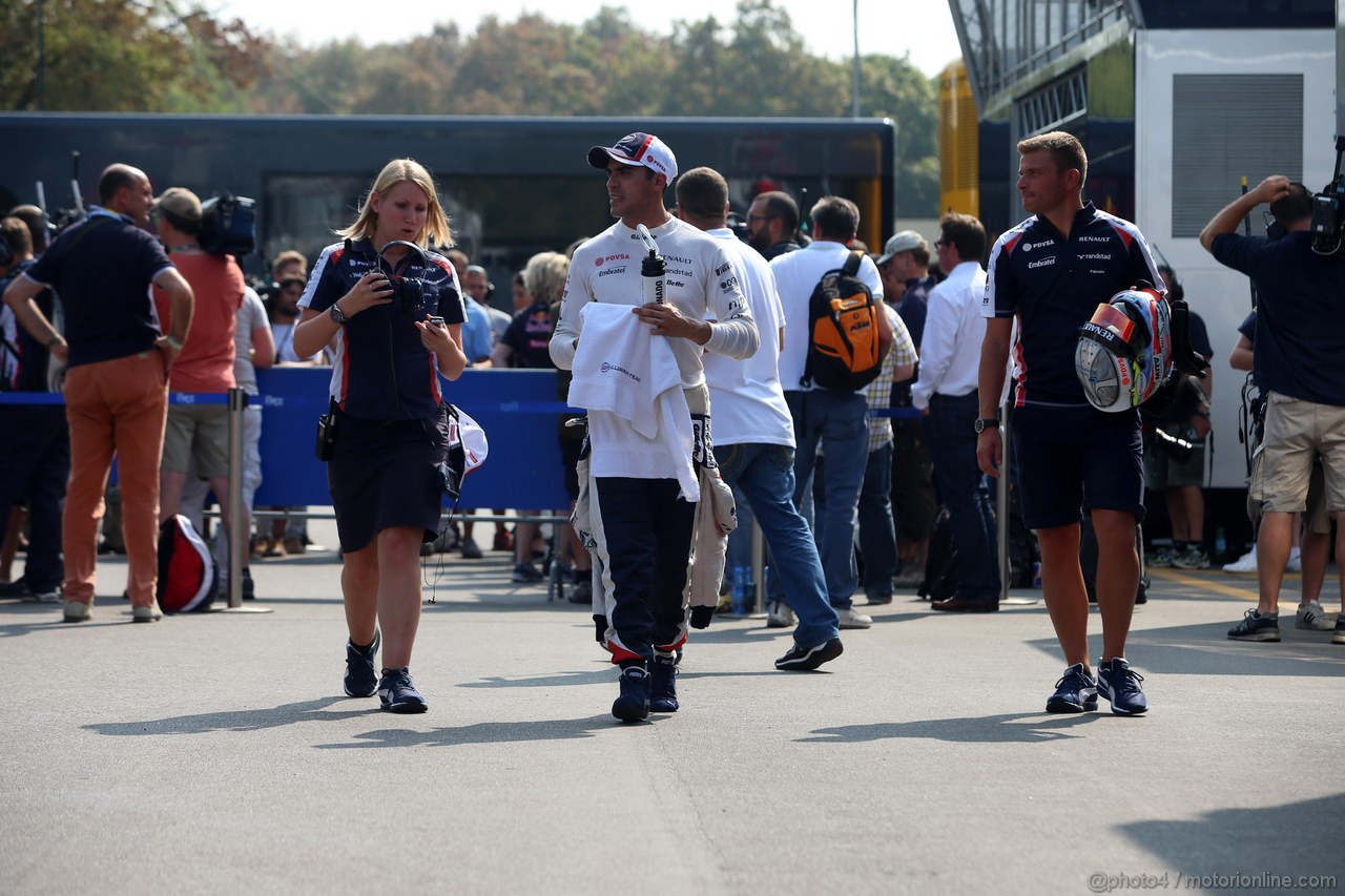 GP ITALIA, 08.09.2012- Qualifiche, Pastor Maldonado (VEN) Williams F1 Team FW34 