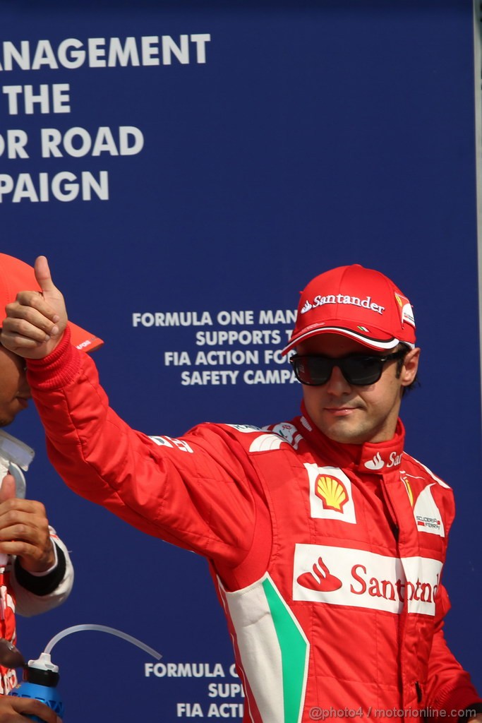 GP ITALIA, 08.09.2012- Qualifiche, Felipe Massa (BRA) Ferrari F2012 