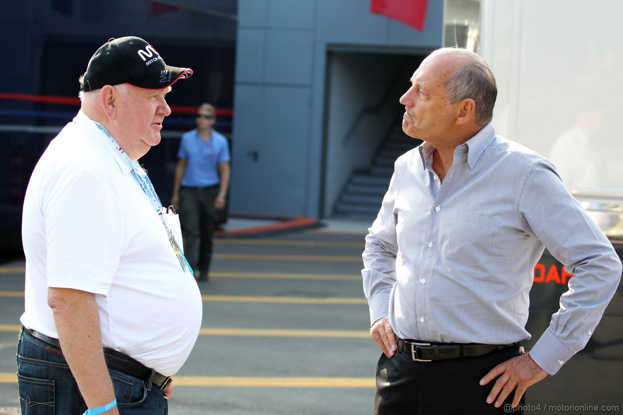 GP ITALIA, 08.09.2012- Ron Dennis (GBR), McLaren Mercedes